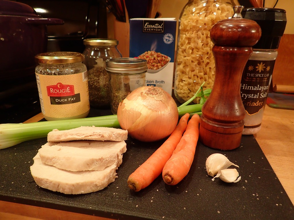 Easy Turkey Noodle Soup Ingredients