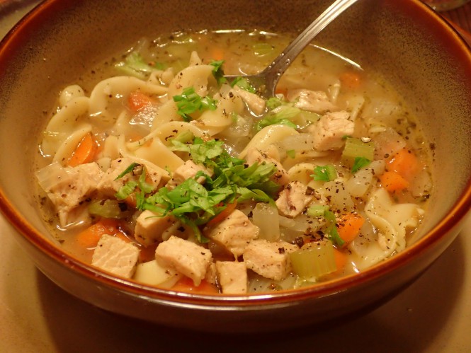 Easy Turkey Noodle Soup Ready To Eat