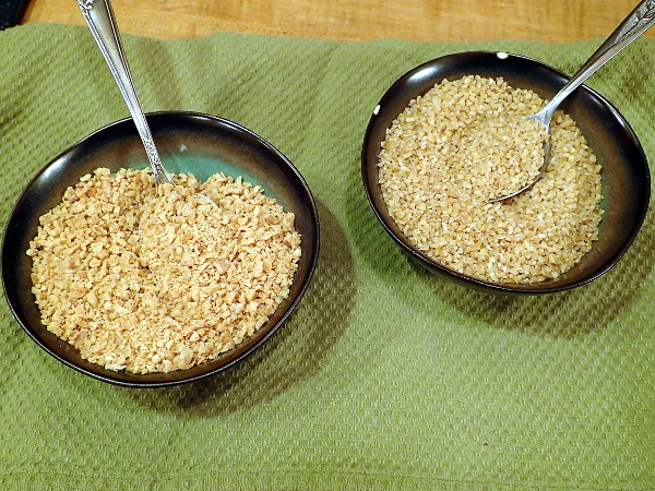 TVP and Bulgur Wheat