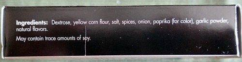 Tempo Chili Mix Ingredients