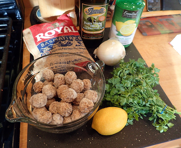 Meatball Lemon Rice Soup Ingredients