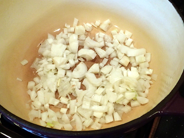 Cook Onions 5 minutes