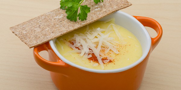 Mashed Potato Ham and Cheese Soup