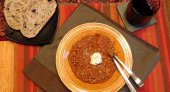 Spicy Ethiopian Lentil Soup with Niter Kibbeh