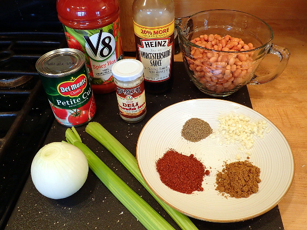 Bloody Mary Chili Ingredients