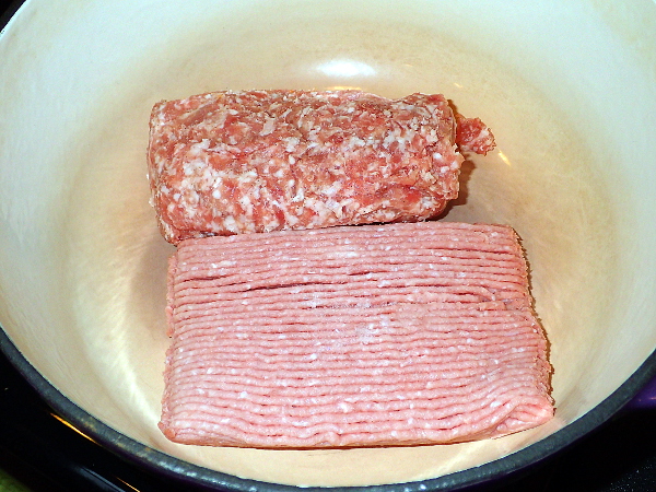 Ground Turkey and Sausage